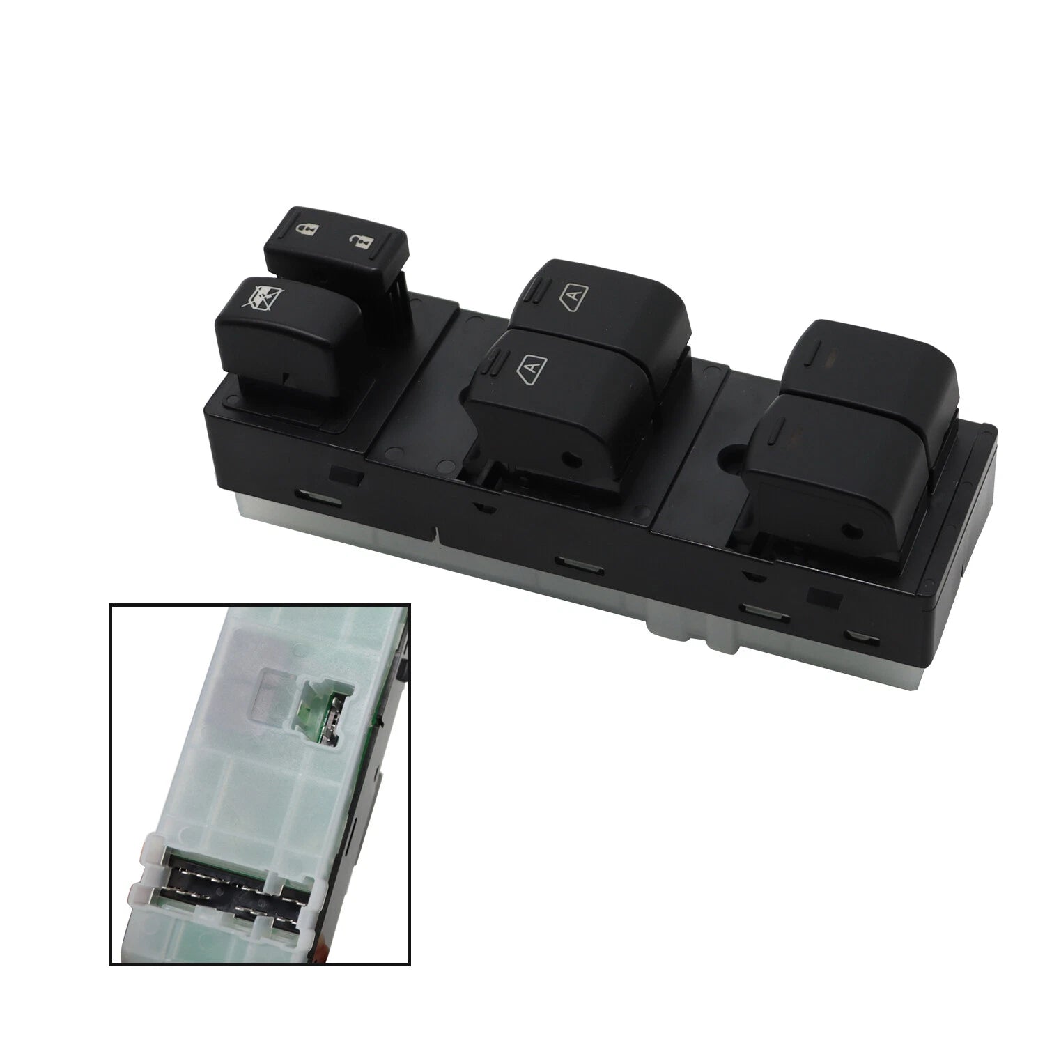 Main Power Window Master Switch for Infiniti FX35 FX37 FX50 QX70 (2003–2017) 25401-1CA6A
