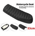 Vintage Flat Seat Cushion for Honda CB125S CB550 CL350 (1971-1978)