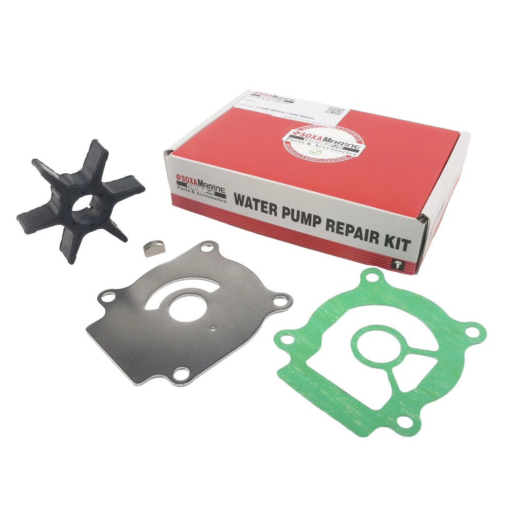 Water Pump Impeller Repair Kit for Suzuki 20HP - 50HP (17400-96400, 5031415)