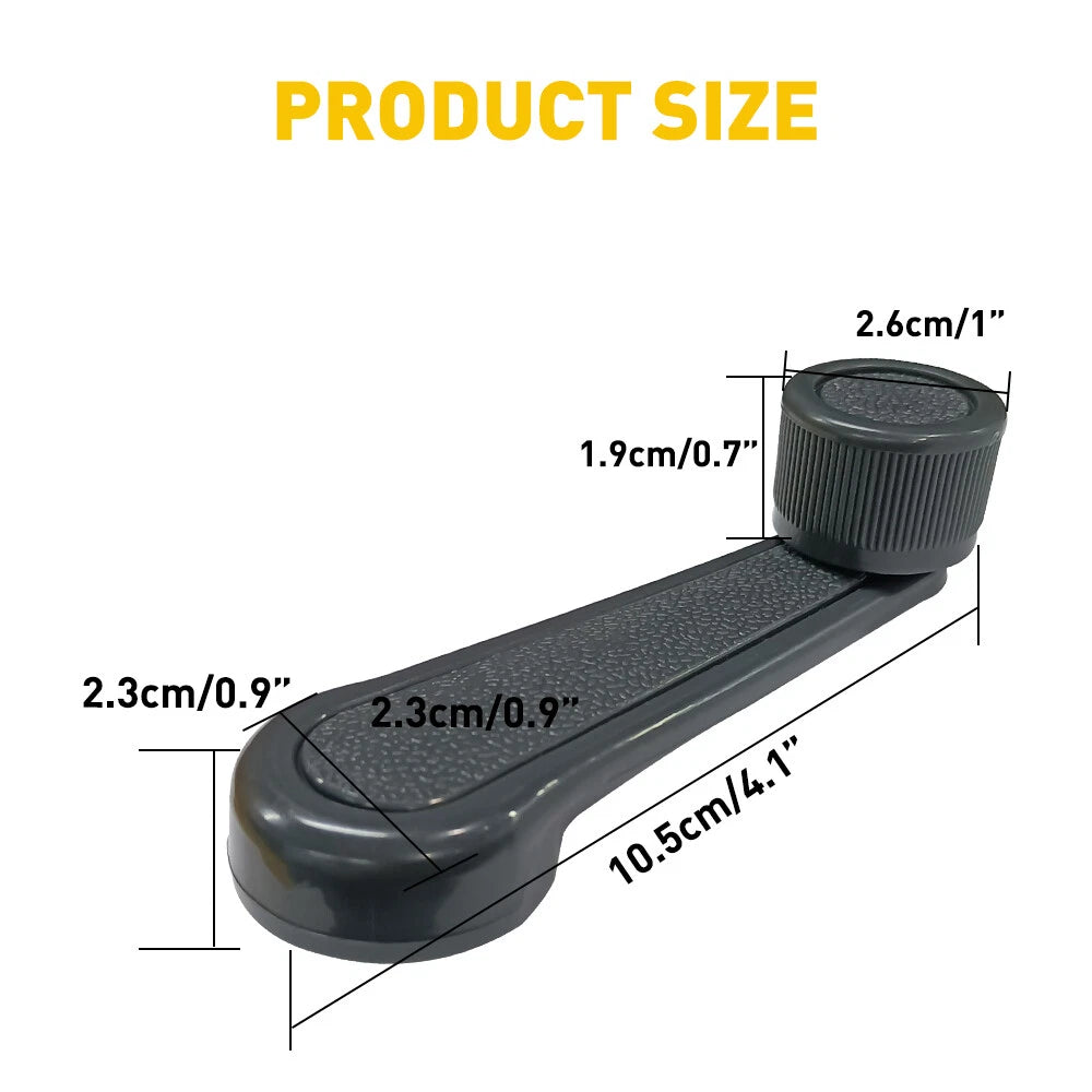 Set of 2 Door Window Crank Handles for Toyota 4Runner Corolla Tacoma