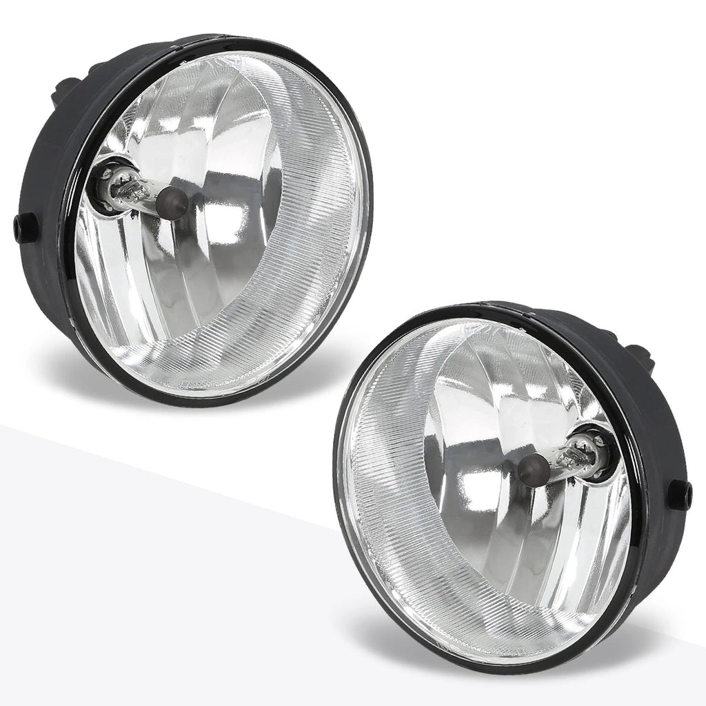 Clear Lens Bumper Fog Light Lamp + Switch for Tacoma/Solara/Tundra/Sequoia (2004–2013)