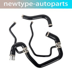 Black Silicone Coolant Hose Kit for GM 6.6L Duramax (2006–2010)