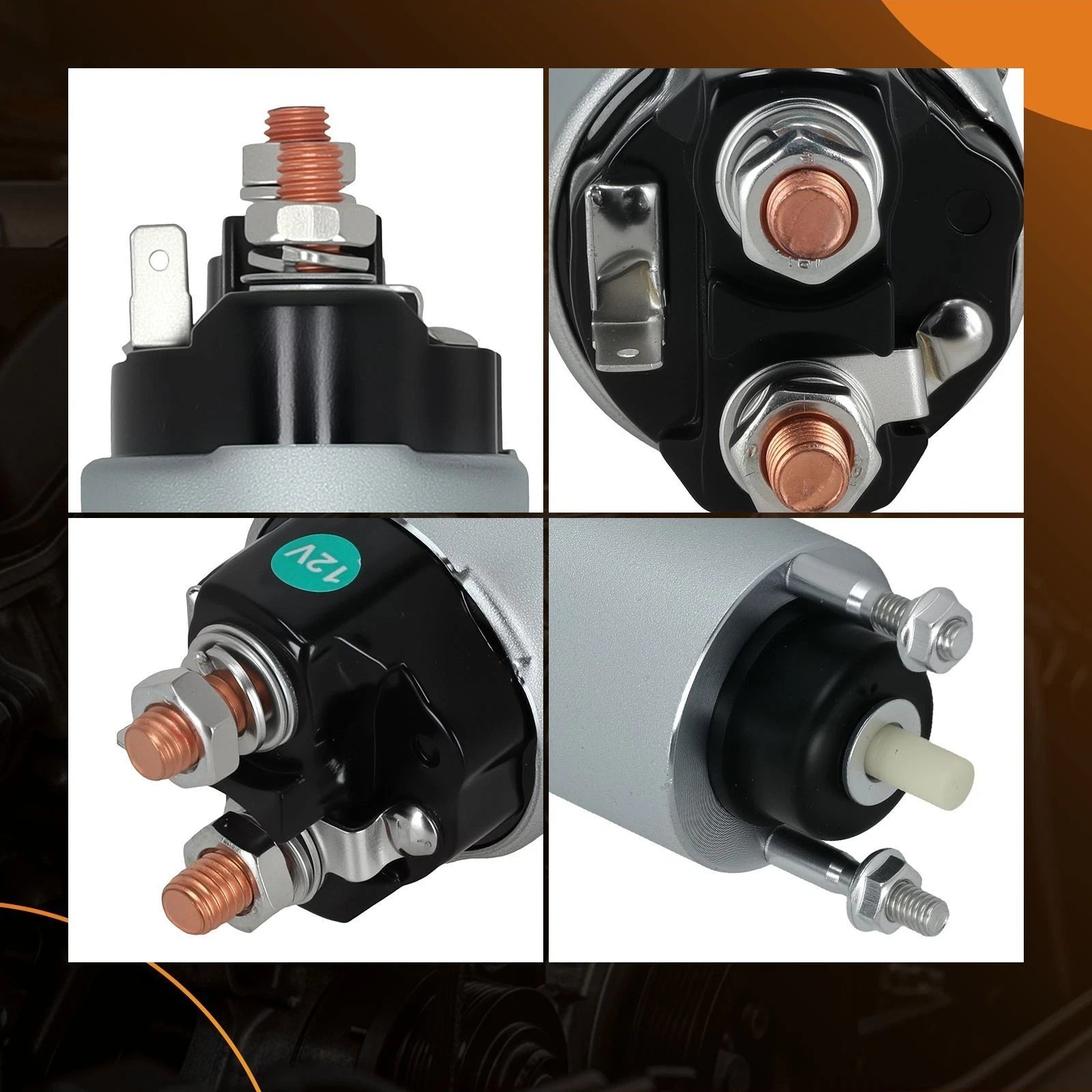 Starter Relay Solenoid for Kawasaki Mule 600 KAF400-B (2005–2016) 27010-2122