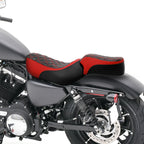 2X Rider Driver & Passenger Seats for Harley Sportster Iron 883 (2016–2022)