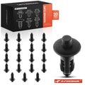 20Pcs Door Trim Clips with Drive Pin Retainers for Chevy Pontiac 