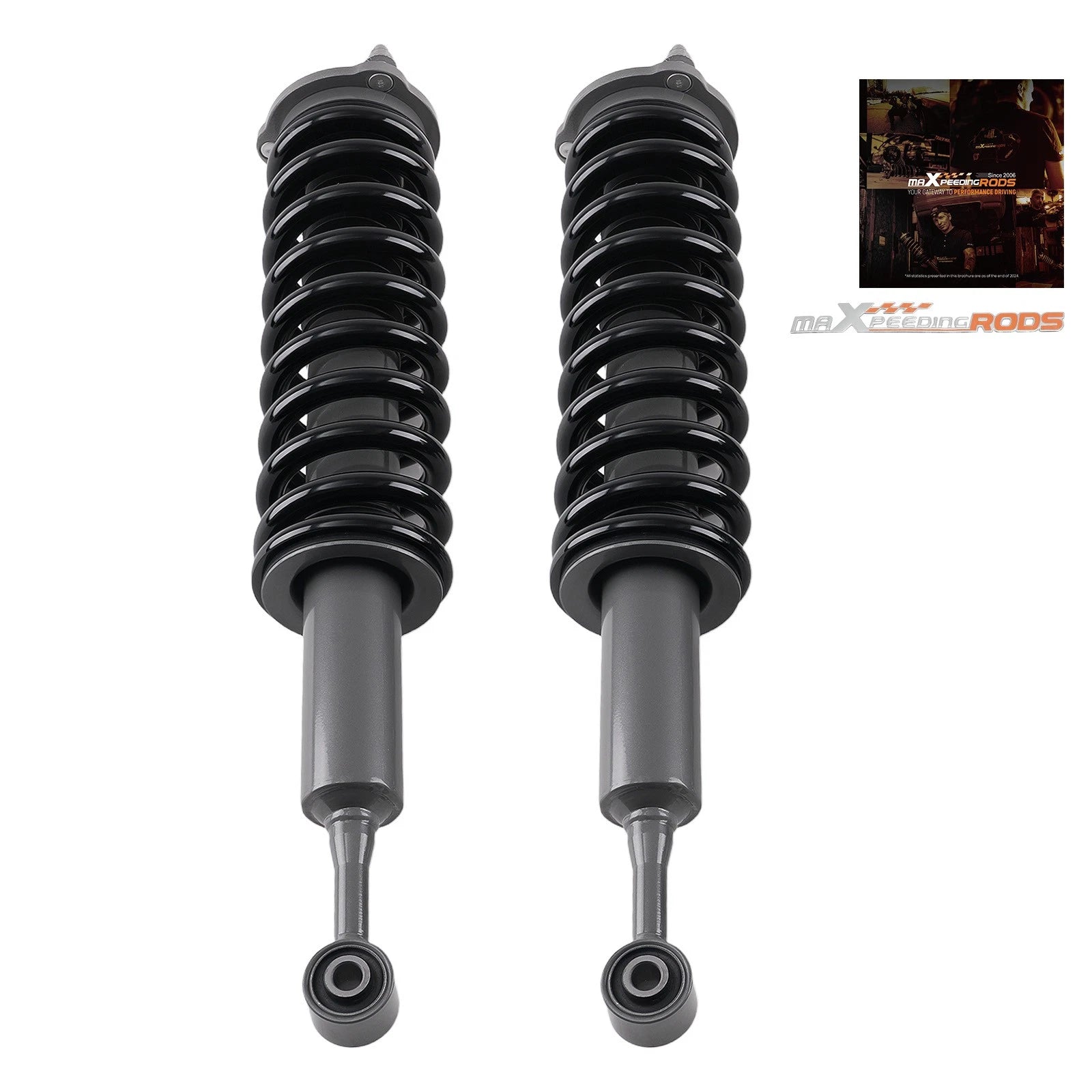 2" Front Struts Coil Springs for Toyota Tacoma 2WD 4WD (2005–2023) Lift