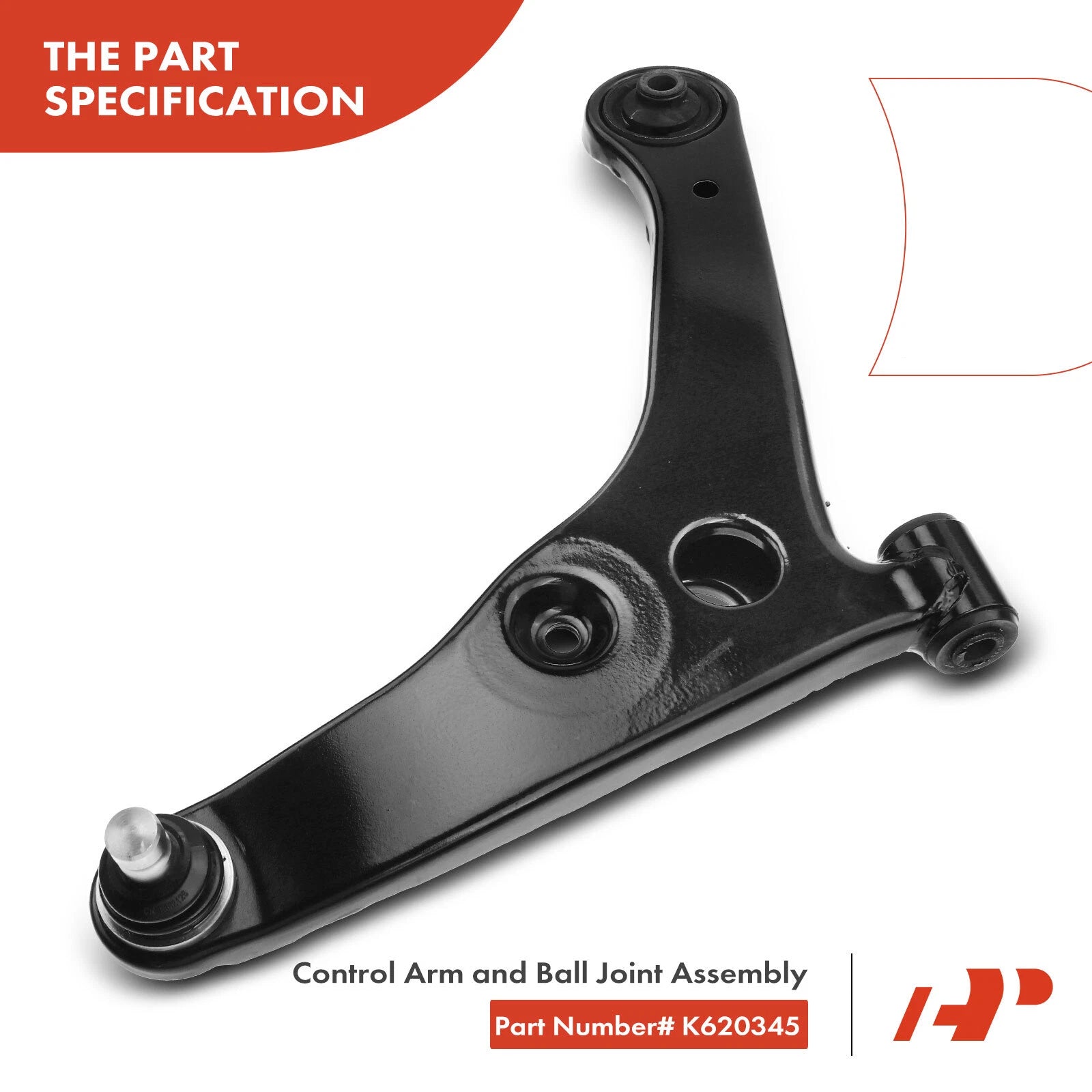 6X Front Control Arm Ball Joint & Sway Bar for Mitsubishi Lancer (2003-2006)