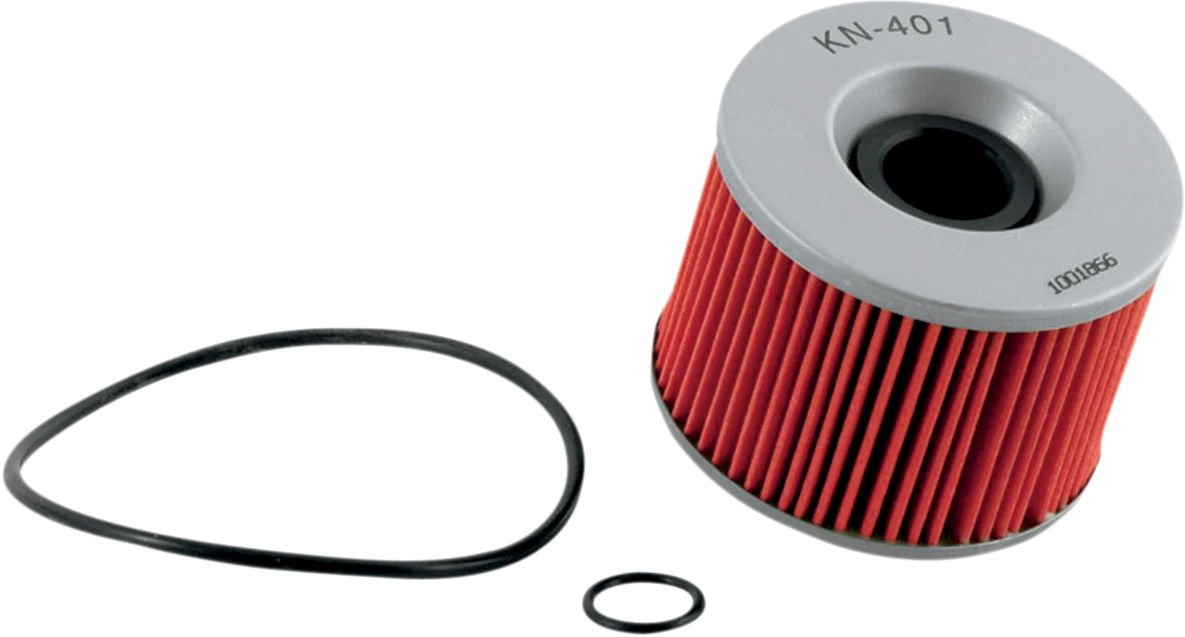 K&N Performance Oil Filter KN-401 for Honda Kawasaki Triumph Yamaha (N/A)