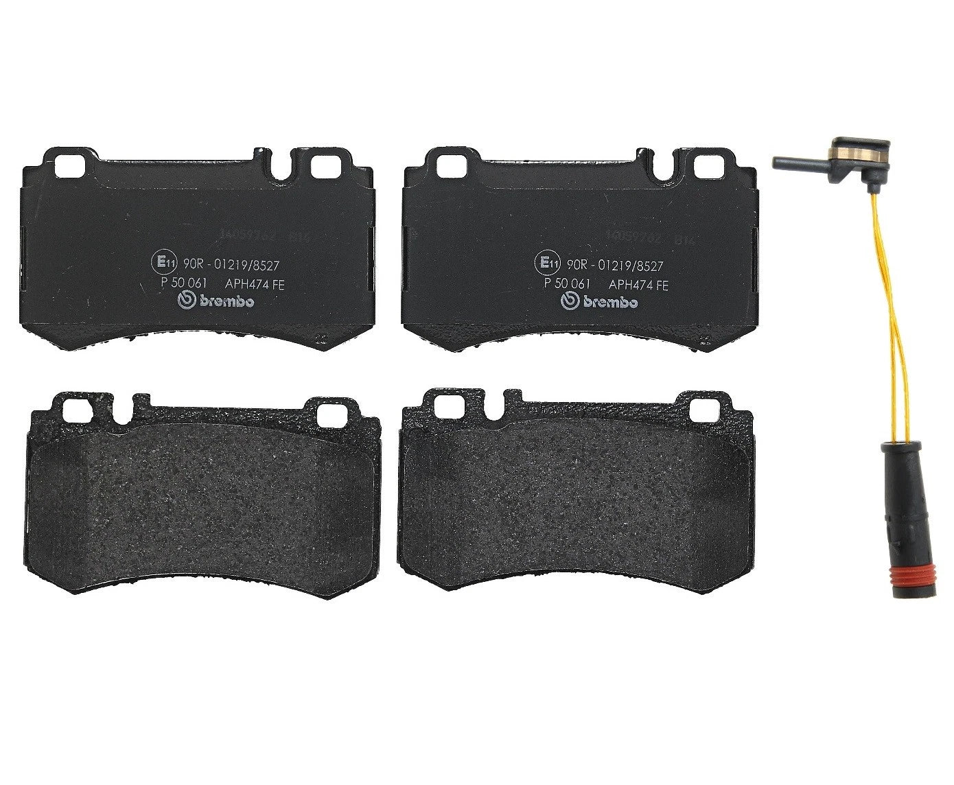 Rear Brake Pad Set with Sensors for Benz W221 R230 (2007–2015)