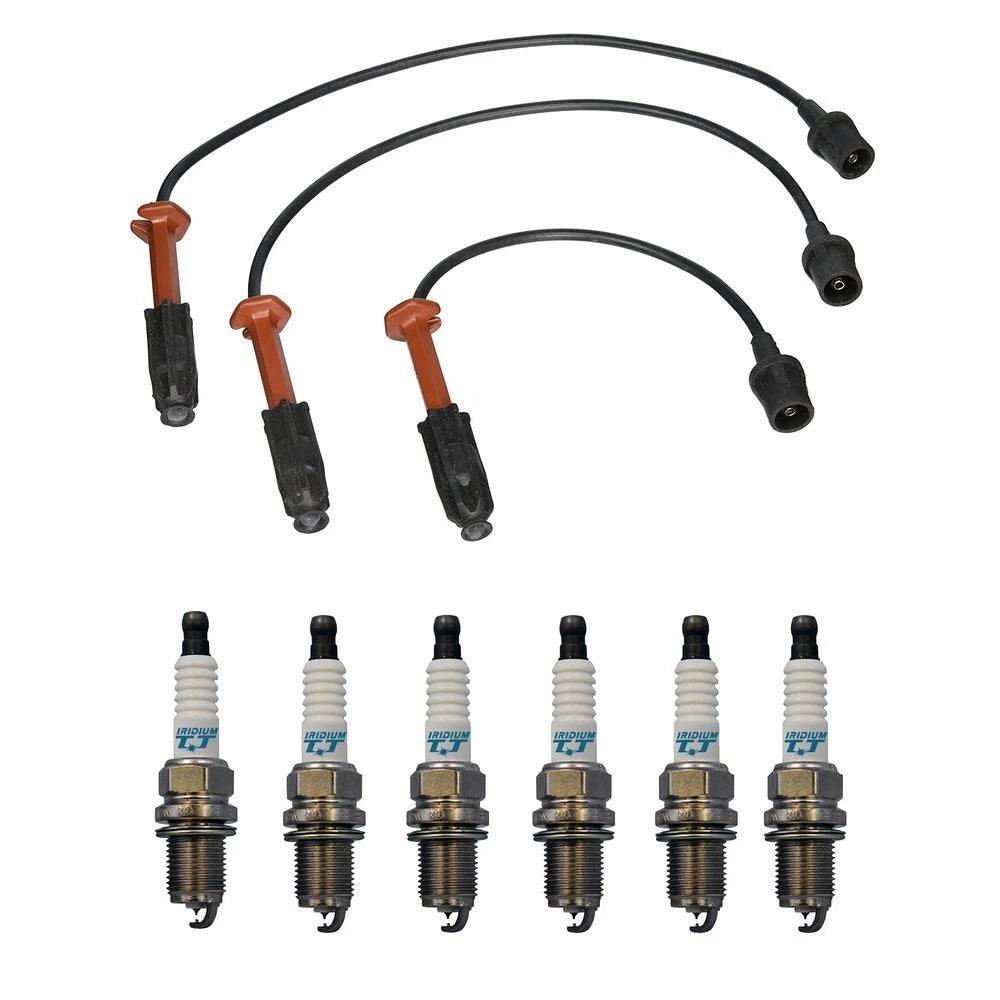 Denso Ignition Wire Kit 7mm for (6 Pieces, Iridium TT, Gap 0.040)
