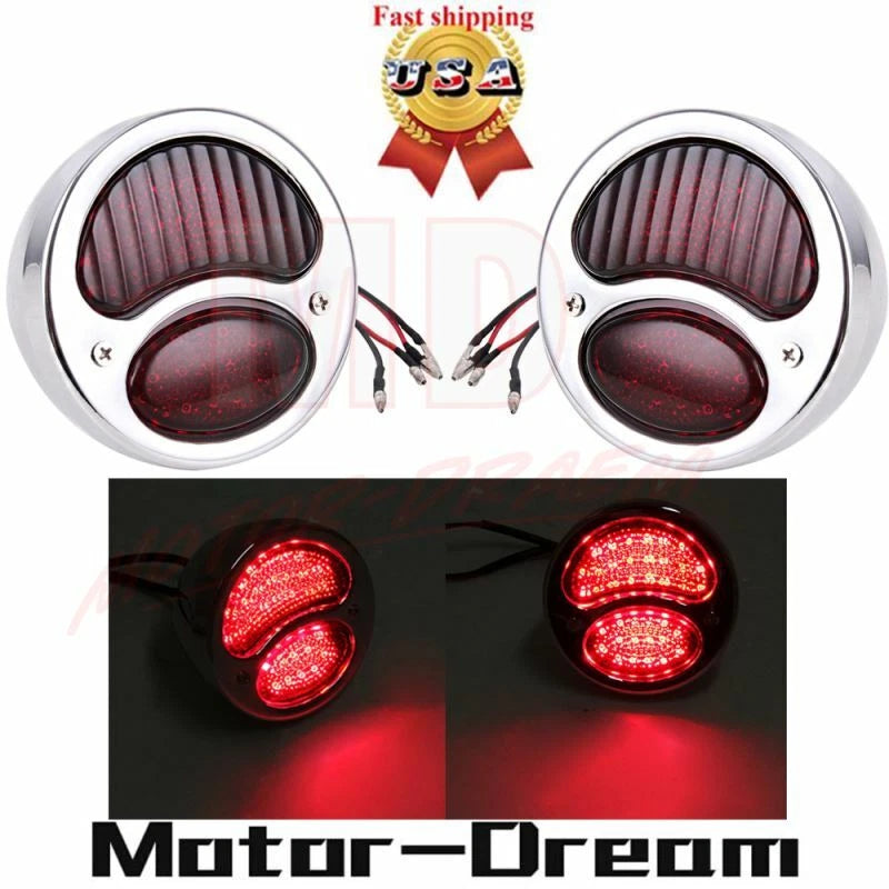 Pair A Style Taillights for Ford Rat Rod Truck