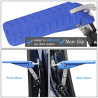 5X Foldable Car Door Latch Hook Step for Roof Access - Blue