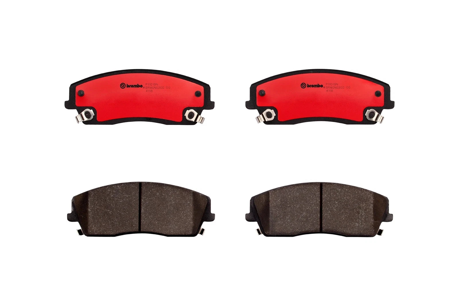 Brembo Front Ceramic Brake Pads for Chrysler 300, Dodge Challenger, Charger, Magnum (2005–2023)