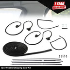 Set of 9 Weatherstripping Seals for Monte Carlo (1981–1988)