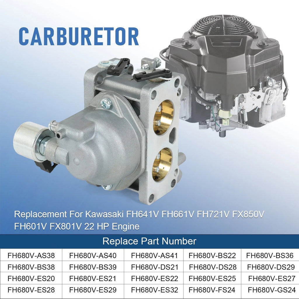 Carburetor for Kawasaki FH641V FH661V FH721V FX850V FH601V FX801V