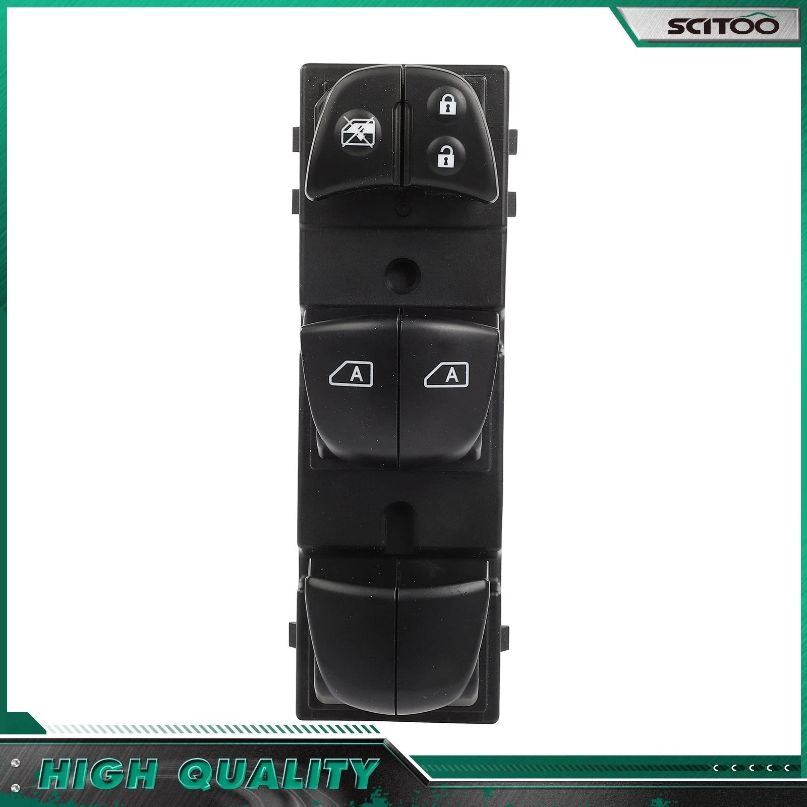 Front Driver Side Power Window Switch for Nissan Murano (2015–2022)