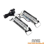 Chrome Saddlebag Filler LED Lights for Harley FLHR FLHTCU FLHTCUL FLHTKL (2014-2023)