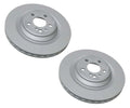 Set of 2 Rear Brake Disc Rotors for MB C216 CL600 W220 S600 (2003–2006)