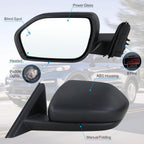 Mirror LH+RH for Ford Explorer (2020–2025) Power Heated Manual Folding