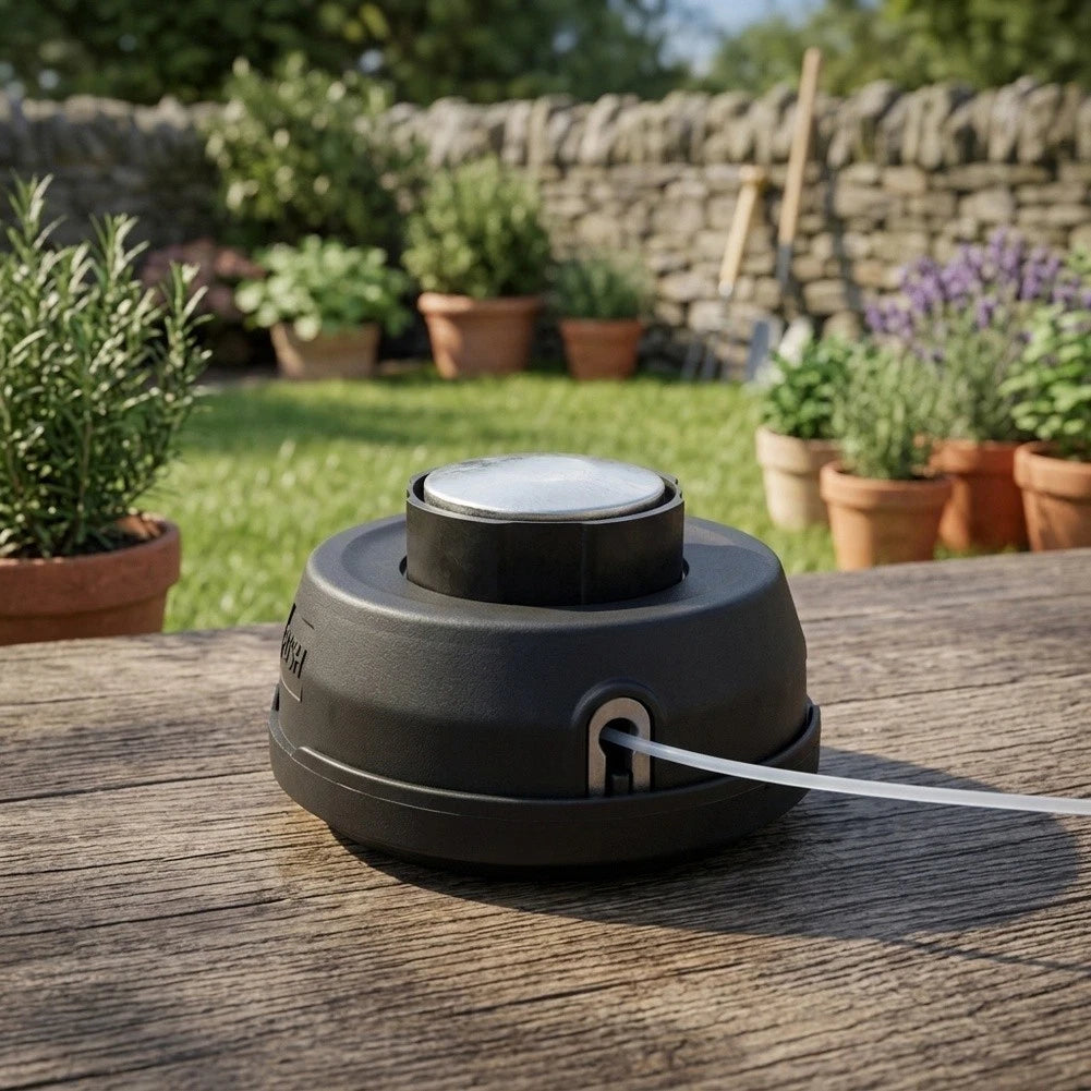 Brush Head with Bearing for Lawn Mowers and Edgers (77 mm x 120 mm)