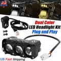 2 Color LED Headlight Kit for Surron Segway X260 X160 S160
