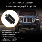 Ecodiesel Engine Oil Filter for Jeep Wrangler JL, Ram 1500 DT (2019–2023)