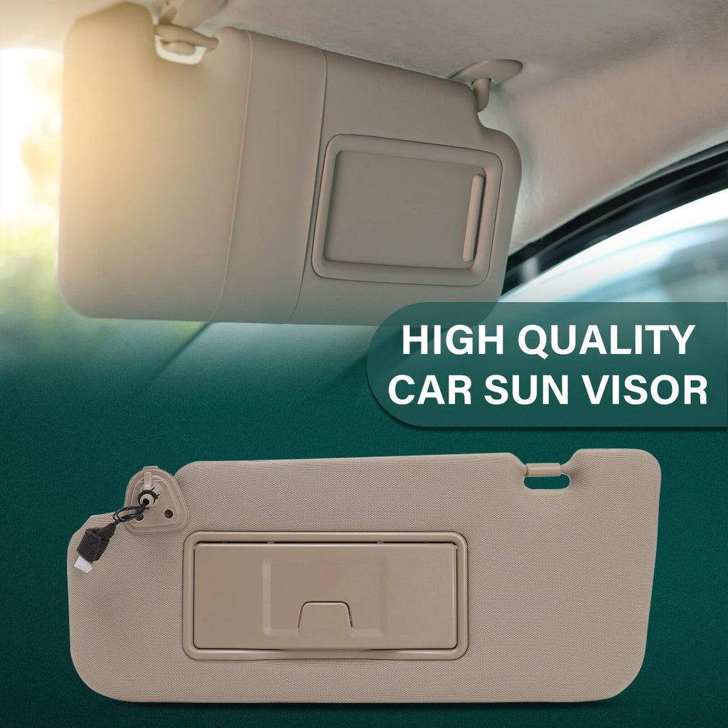 Sun Visor for Nissan Murano (2006–2008) Beige Left Driver Side W/Lamp 96401-CC22B