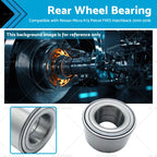 Rear Wheel Bearing Set of 2 for Nissan Micra K13 (2010–2016)