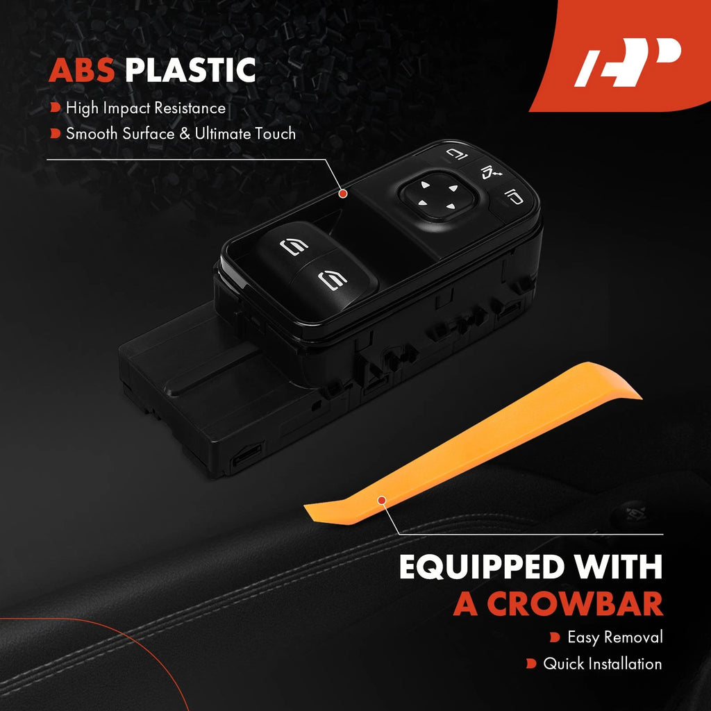 Front Left Power Window Switch for Mercedes-Benz Sprinter 1500 (2019-2022)