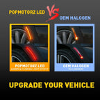 LED Side Fender Marker Light for MINI Cooper R55 R56 R57 R58 R59 (2007–2015)