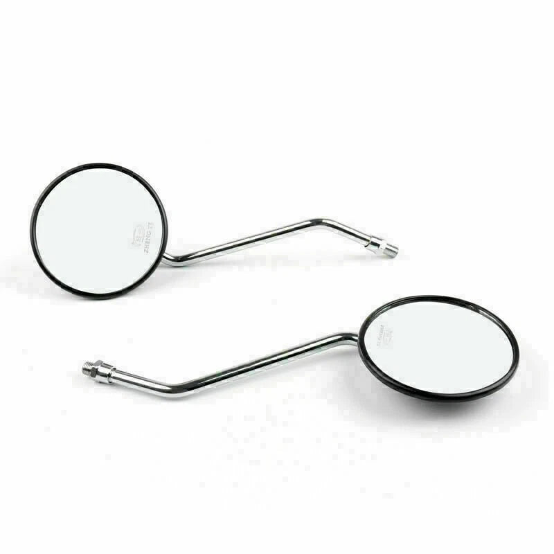 10mm Black Rear Side View Mirrors for Honda XR250 XR400 XR600 TLR200 XL100
