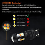 Switchback LED Turn Signal Light for Make Model