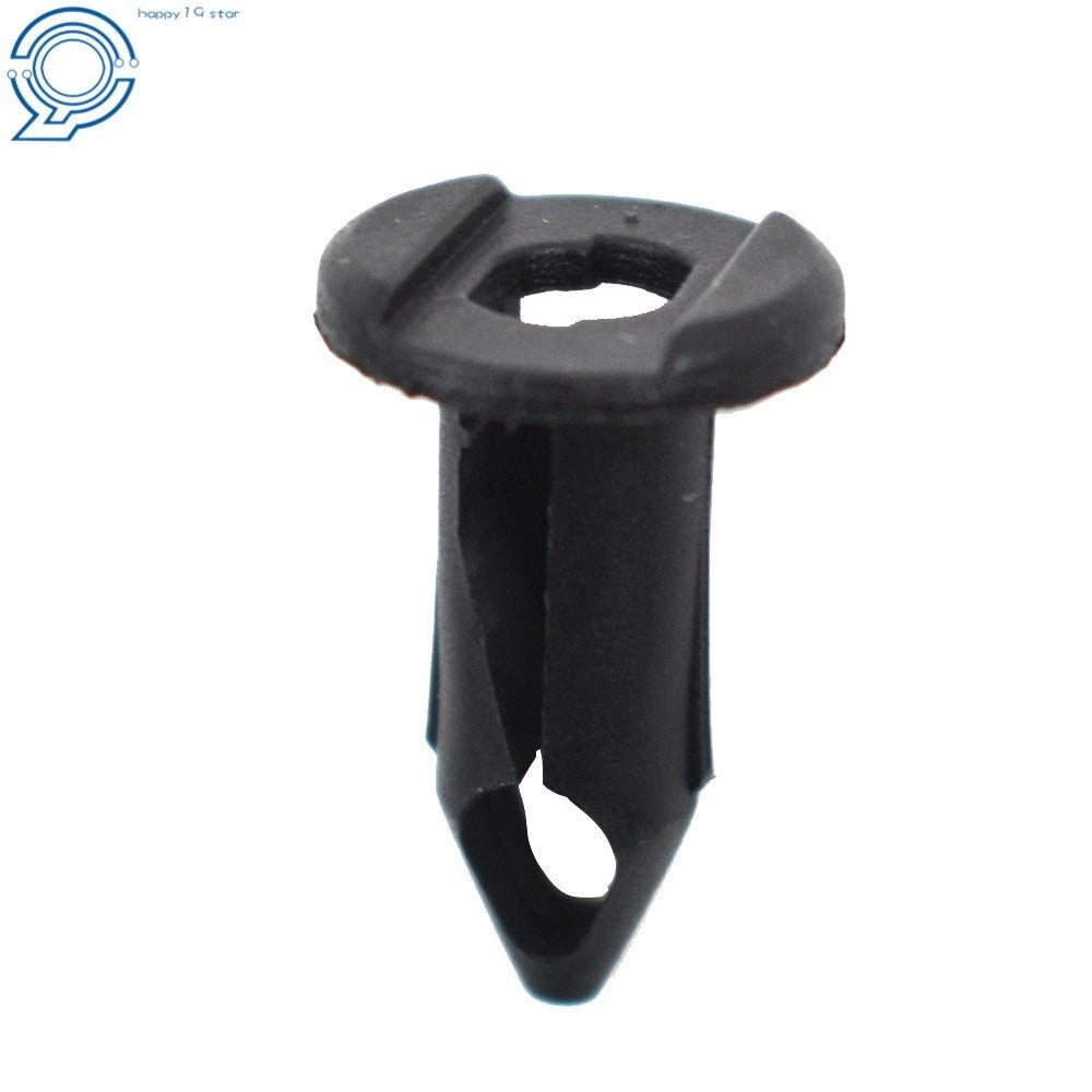 Set of 100 Plastic Rivets for Auto Fender Bumper Clips (Universal)