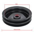 Double Groove Power Steering Pump Pulley for Chevy SBC BBC 350 454