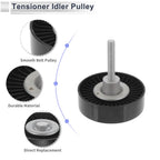 Drive Belt Idler Pulley for Audi A3 (2003–2007) No. 1JD145276B Black