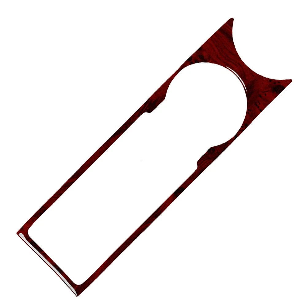Water Cup Holder Panel Frame Cover Trim for BMW 3 Series E36 (1994–1996) Red Wood Grain