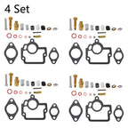 Set of 4 Carburetor Repair Kits for International Farmall IH H O4 W4 I4 HV Tractor