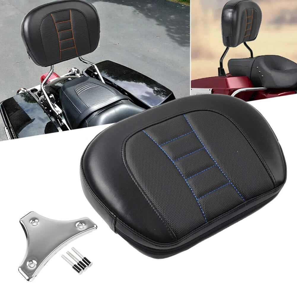 Sissy Bar Backrest Pad Bracket for Harley Touring Electra Street Glide (2014–2023)
