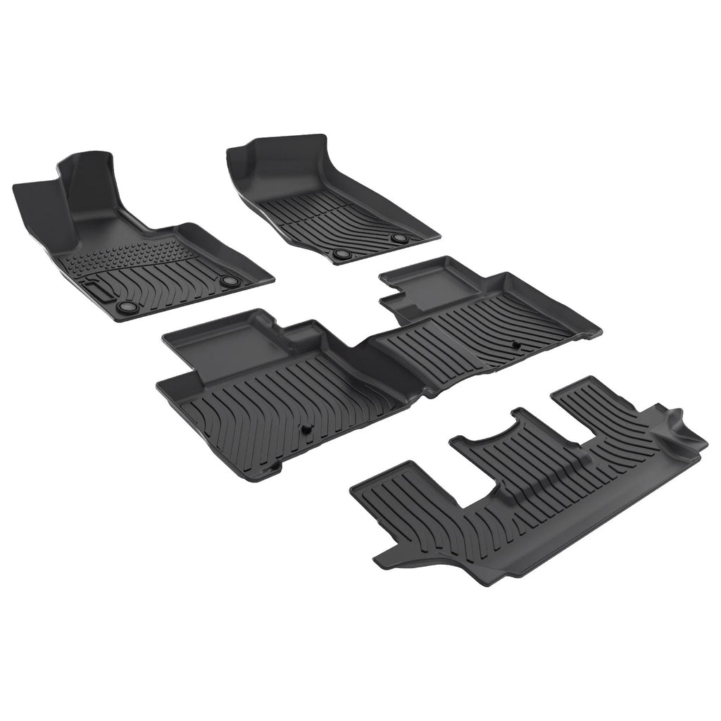 Set of 3 Row Floor Mats for Lincoln Aviator (2020–2025)