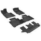 Set of 3 Row Floor Mats for Lincoln Aviator (2020–2025)
