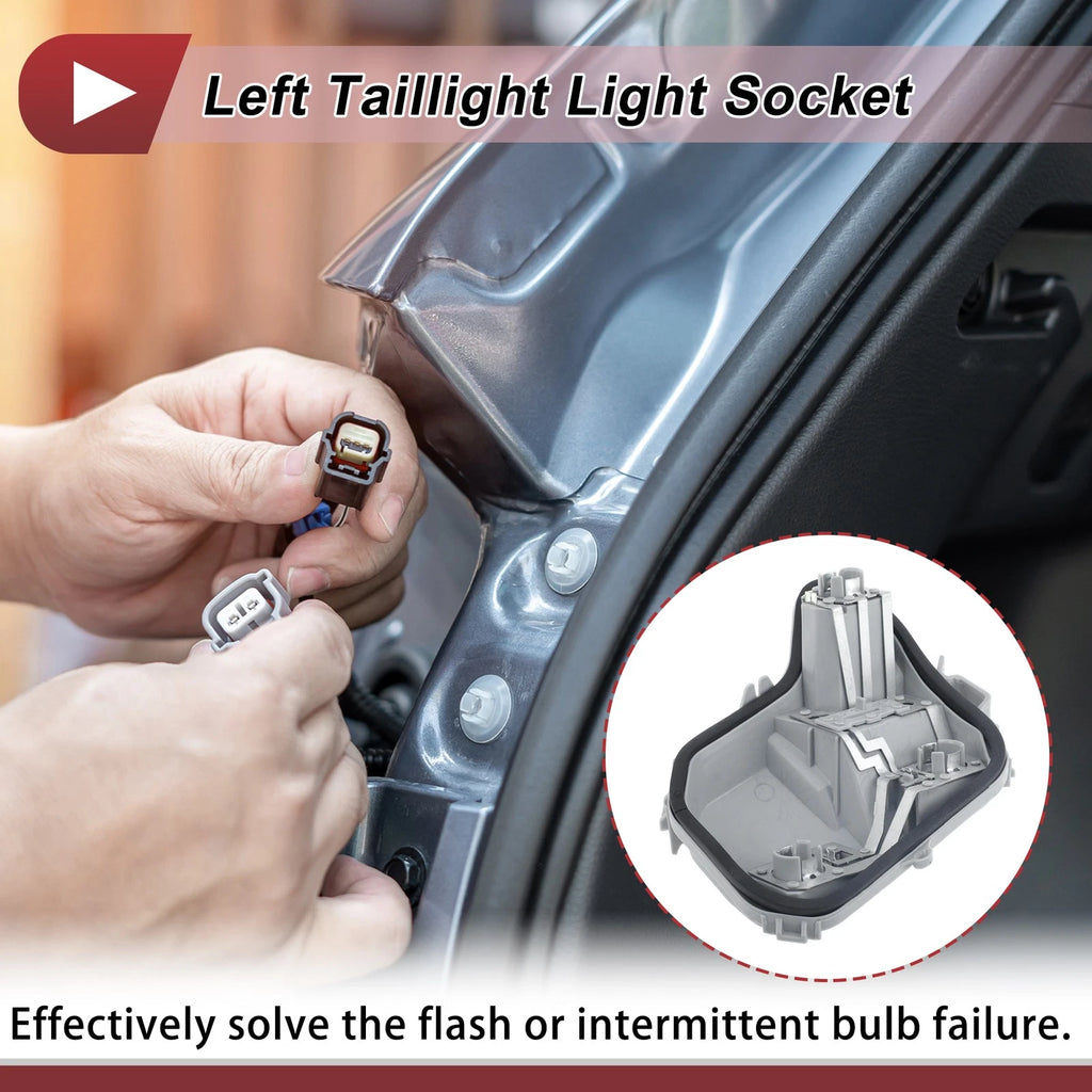 1 pc Left Taillight Socket for Audi A4 Avant (2005–2008) 8E9945257B