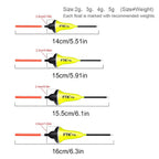 Set of 5 Balsa Wood Fishing Floats for Carp Fishing (FTK)
