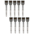 Set of 10 Ignition Coils for Audi R8 5.2L V10 (2012)