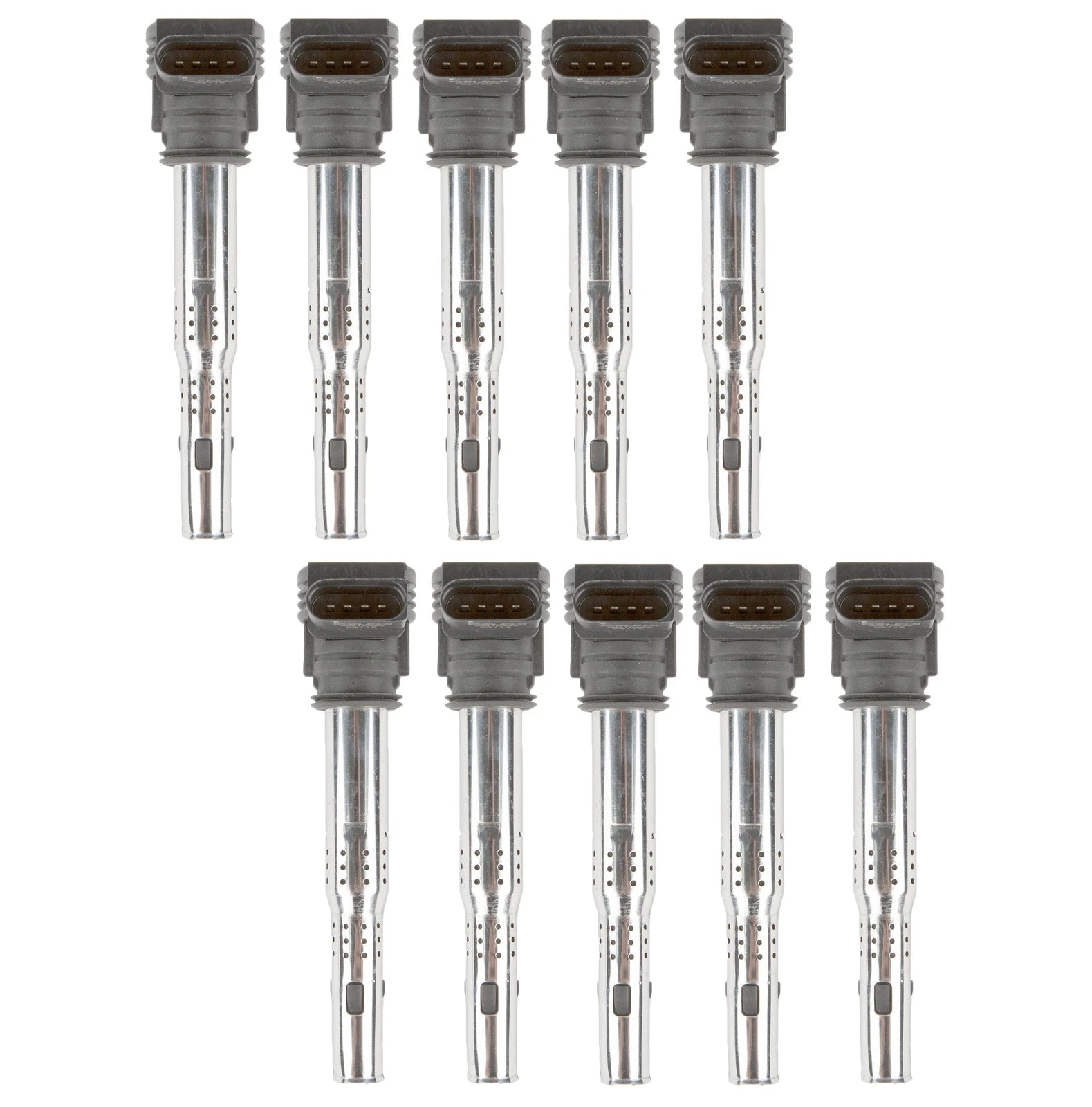 Set of 10 Ignition Coils for Audi R8 5.2L V10 (2012)