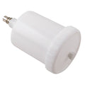 Plastic Cup-Pot White 18.7x10.2cm Jet Connector for Sata Sprayer