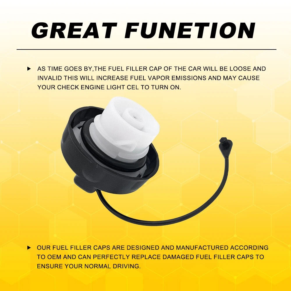 Fuel Gas Cap Replacement for Dodge Durango Jeep Grand Cherokee (2011–2018)
