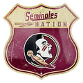 12" X 12" Shield Route Metal Sign for Seminoles Nation