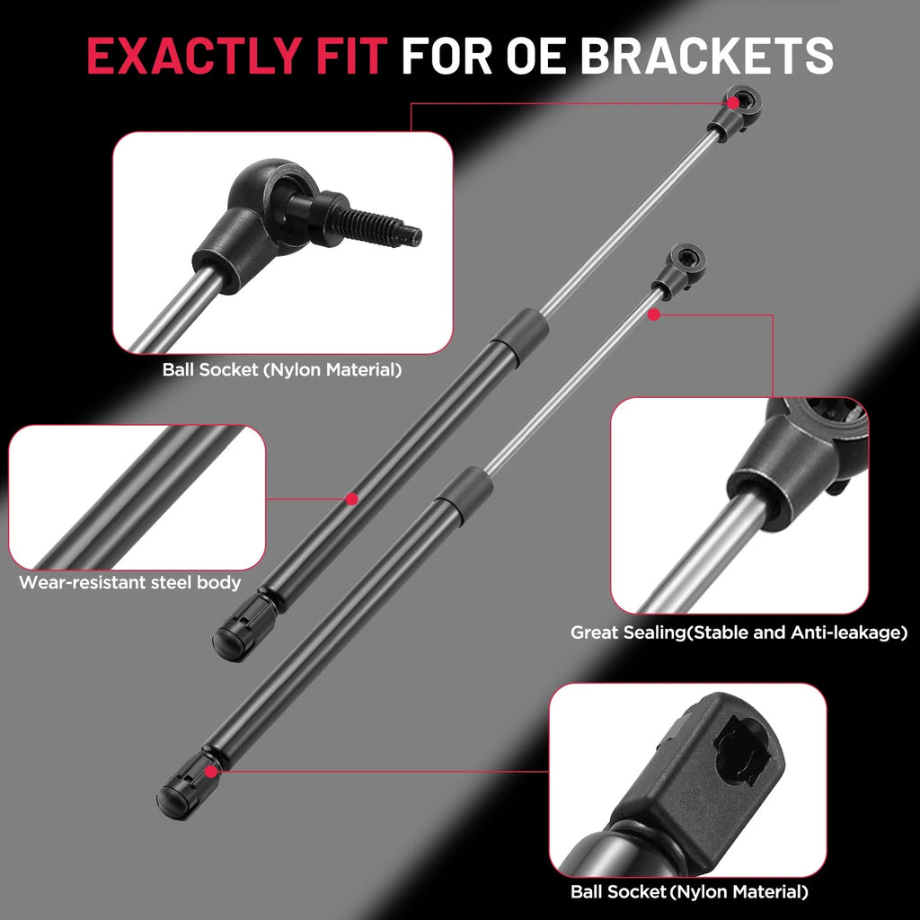 2X Rear Back Glass Lift Support for Jeep Grand Cherokee (1999-2004)