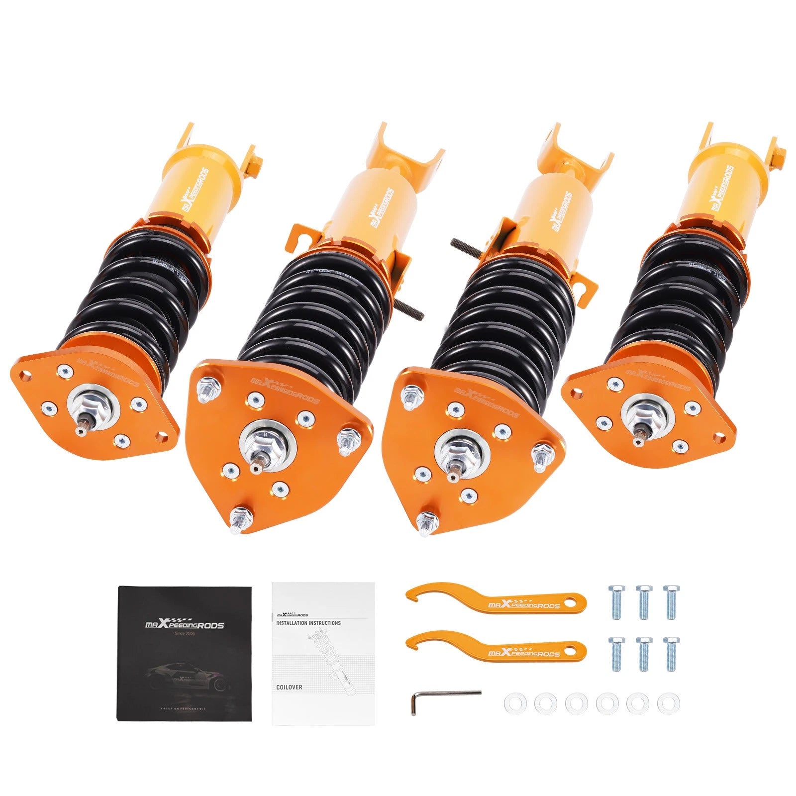 Adjustable Coilovers Lowering Kit for Nissan 350Z / G35 Coupe (2003–2007)