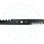 1 Pair Mower Blades for AYP Husqvarna  Toothed Mulching